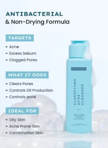 Clarifying acne cleanser with 2% salicylic acid - 100 ml