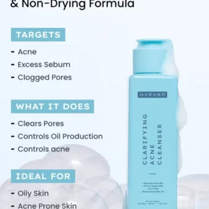 Clarifying acne cleanser with 2% salicylic acid - 100 ml