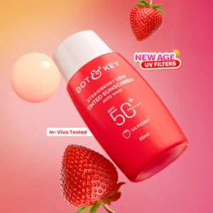 Strawberry Dew Tinted Sunscreen SPF 50+ PA++++ With New-Age UV Filters