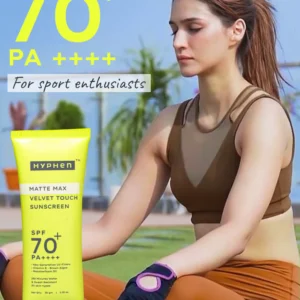 Matte max velvet touch sunscreen spf 70+ pa++++