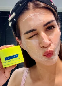 Ice dunk cooling face mask 31% cooling actives - 50gm