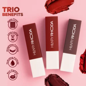 Hilary Rhoda Matte Trio Matte Lipstick