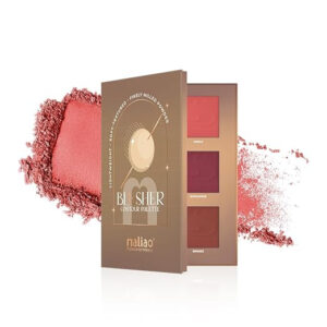 Maliao Blusher Contour Palette - Lightweight, Soft-Textured, Finely Milled Powder