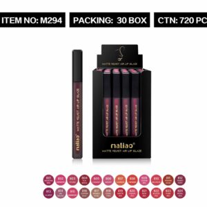 Maliao Matte Air Velvet Lip Glaze Pack of 24