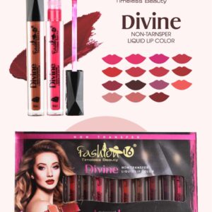 Fashio16 Liquid Lipstick 24 hrs Stay Pack of 12