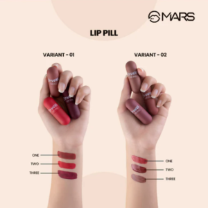 MARS Lipstick Mini Lip Pill High Pigmented Matte Set of 3