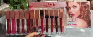Fashion16 liquid matte lip colour pack of 12 pcs
