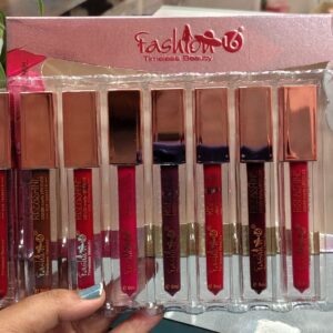 Fashion16 liquid matte lip colour pack of 12 pcs