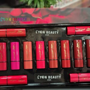 L'yon Beauty Super Matte Lipstick Pack of 12 Pcs