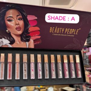 Beauty People Liquid Lipstick Lip Perfection Pack of 12