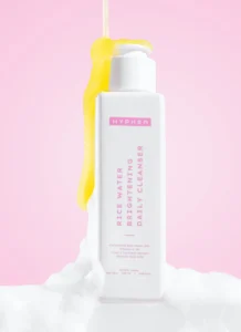Rice water cleanser for brightening