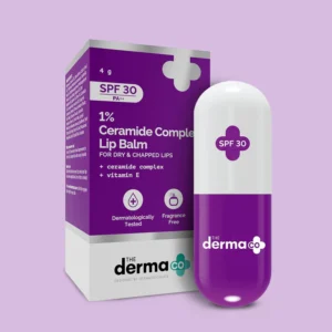 The Derma Co 1% Ceramide Complex Lip Balm (4 g).