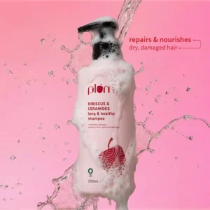 Plum Hibiscus & Ceramides Shampoo for Dry & Damaged Hair
