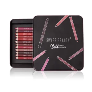 Swiss Bold Matte Lipliner Pack Of 12 Pcs