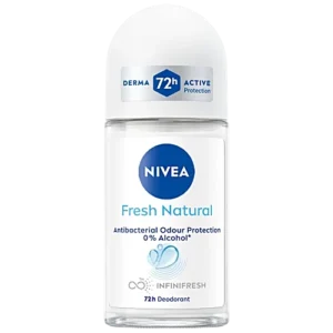 Nivea Deodorant Roll On - Fresh Natural, 50 ml