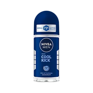 Nivea Cool Kick Deodorant Roll On - 48h Long Lasting Freshness, 50 ml