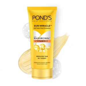 Pond's Detan Face Wash for Tan Removal in Just 7 Days