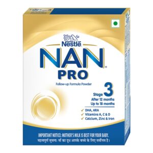 Nestlé NAN PRO 3 Follow-Up Formula-Powder After 12 months, Up to 18 months, Stage 3.