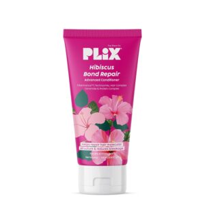 Plix Hibiscus Bond Repair Advanced Conditioner (Repairs Hair Structure & Reduces Breakage)