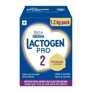 Lactogen Pro 2 Powder, Follow-Up Formula with Probiotic, Infant, After 6 Months Up to 12 Months.