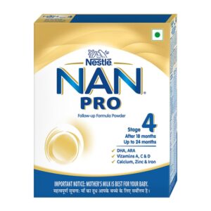 Nestlé NAN PRO 4 Follow-Up Formula Powder After 18 months, Up to 24 months, Stage 4.