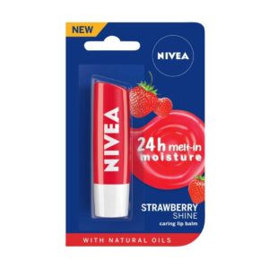 Nivea Strawberry Fruit Shine Lip Care, 4g