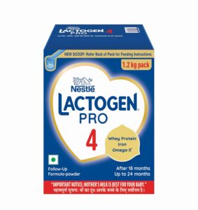Lactogen Pro 4, Follow-Up Formula With Iron, Whey Protein And Vitamins, After 18 Months Up To 24 Months