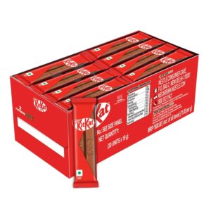Kitkat 2 Finger Choco Coated Wafer Bar 19g,Pack Of 30 Units, Box, 570g