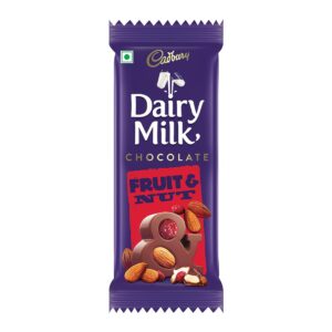 Cadbury Dairy Milk Fruit and Nut Chocolate Bar, 36 g, Pack of 30