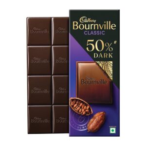 Cadbury Bournville Fruit & Nut 50% Dark Chocolate Bar, 75 Gm, Pack of 20