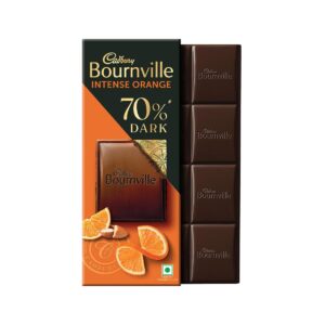 Cadbury Bournville Fruit & Nut 50% Dark Chocolate Bar, 75 Gm, Pack of 20