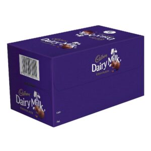 Cadbury Dairy Milk Chocolate Bar, 12 Grams (Pack of 56)