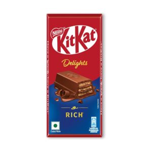 KIT KAT Delights Rich, Choco-coated Wafer Bar, 150 g,Pack of 10