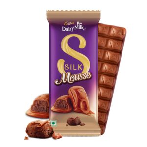 Cadbury Dairy Milk Silk Mousse Chocolate Bars, Pack of 20