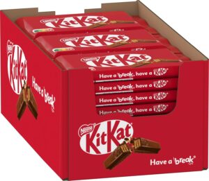 KIT KAT Nestle 4 Finger Chocolate,41 Grams, Pack Of 24
